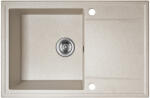 Kuchinox Hunter gránit mosogató 67x44 cm bézs SBU411T (SBU411T)