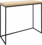 Baltica Design Andrea konzol 75x35x75 cm fekete-tölgy 5904107906232