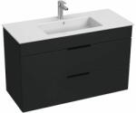 Jika Cube mosdó szekrénnyel 98 cm antracit H4536521763521