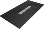 Mexen Toro cadă pentru duș dreptunghiulară SMC 170 x 80 cm, Neagră - 43708017 (43708017)