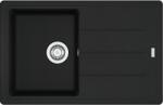 Franke Basis gránit mosogató 78x50 cm fekete 114.0676. 298 (1140676298)