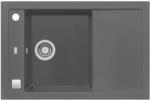 Alveus Formic gránit mosogató 76x50 cm szürke/grafit/onix 4403004