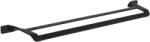 Mexen Rino cuier dublu pentru prosoape, negru - 7027025-70 (7027025-70)