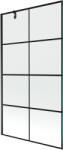 Mexen Next paravan de cadă cu 1 panou 100 x 150 cm, grilaj negru, negru - 895-100-000-00-77-70 (895-100-000-00-77-70)
