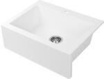 Laveo Komodo gránit mosogató 63.5x49 cm fehér SBK 610T