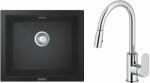 GROHE Készlet gránit mosogató Grohe K700 31654AP0, konyhai csaptelep Oltens Lista 35202100