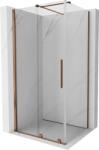 Mexen Velar cabină de duș glisantă 140 x 90 cm, transparentă, aur roz - 871-140-090-01-60 (871-140-090-01-60)