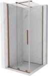 Mexen Velar cabină de duș extensibilă 120 x 120 cm, transparent, Roz-auriu - 871-120-120-01-60 (871-120-120-01-60)