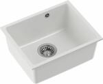 Quadron Alec gránit mosogató 46x37.5 cm fehér HQA4640BIK (HQA4640BIK)