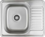 Quadron Kevin acél mosogató szifonnal 58x48 cm HD116LEN5848 (HD116LEN5848)