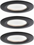 Paulmann Nova beépített lámpa 3x6.5 W fekete 94474 (94474)