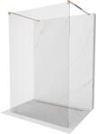 Mexen Kioto panou de duş independent 110 x 200 cm, transparent 8 mm, aur roz - 800-110-002-60-00 (800-110-002-60-00)