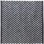Sealskin Woodblock fürdőszoba szőnyeg 60x60 cm négyzet fekete 800126 (800126)