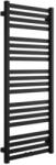 Excellent Horos fürdőszoba radiátor íves 121x50 cm fekete GREX. HO121. BL (GREXHO121BL)