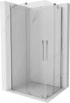 Mexen Velar Duo cabină de duș glisantă 100 x 90 cm, transparentă, cromată - 871-100-090-02-01 (871-100-090-02-01)