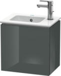 Duravit L-Cube szekrény 42x29.4x40 cm mosdókagyló alá akasztható szürke LC6272L8383 (LC6272L8383)