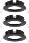 Paulmann Choose beépített lámpa 3x10 W fekete 92481 (92481)