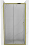 Mexen Apia uși de duș glisante 125 cm, transparent, auriu - 845-125-000-50-00 (845-125-000-50-00)