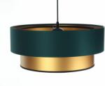 BPS Koncept Duo ellegant függőlámpa 1x60 W zöld-arany 061-050-40