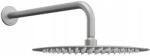 Mexen Slim pălărie de duș 30 cm cu braț de duș, gri armat periat - 79230211-66 (79230211-66)