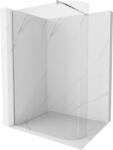 Mexen Kioto-R panou de duș rotunjit Walk-in 110 x 200 cm, transparent 8 mm, crom - 800-110-101-01-06 (800-110-101-01-06)
