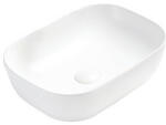 Mexen Rita chiuvetă deasupra blatului 45 x 32 cm, alb mat - 21084501 (21084501)