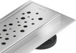 Mexen Flat 360° M12 scurgere liniară rotativă 50 cm, inox - 1021050-40 (1021050-40)