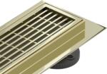 Mexen Flat 360° M33 scurgere liniiră rotativă 70 cm, Auriu - 1533070-40 (1533070-40)