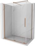 Mexen Velar cabină de duș glisantă 140 x 75 cm, transparentă, cupru periat - 871-140-075-01-65 (871-140-075-01-65)