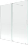 Mexen Velar paravan cadă de duș cu 2 uși glisante 150 x 150 cm, transparent, alb - 896-150-000-01-20 (896-150-000-01-20)