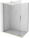 Mexen Velar perete de duș glisant Walk-in 150 x 200 cm, transparent 8 mm, auriu - 871-150-000-03-50 (871-150-000-03-50)