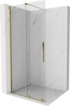 Mexen Velar perete de duș glisant Walk-in 70 x 200 cm, transparent 8 mm, auriu - 871-070-000-03-50 (871-070-000-03-50)