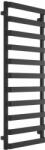 Excellent Meteor fürdőszoba radiátor dekoratív 137x50 cm fekete GREX. ME137. BL (GREXME137BL)