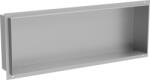 Mexen X-Wall-NR raft încastrat fără guler de mascare 60 x 20 cm, inox - 1911602010 (1911602010)