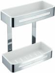 Stella fürdőszoba polc 29 cm fehér-acél 16.071 (16071)