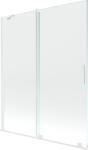 Mexen Velar paravan de duș cu 2 panouri glisante 140 x 150 cm, transparent, alb - 896-140-000-01-20 (896-140-000-01-20)