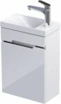 Oristo Silver Uni mosdó szekrénnyel 40 cm fehér OR33-ZD1D-40-1