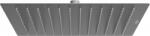 Mexen Slim pălărie de duș 30 x 30 cm, gri metalic periat - 79130-66 (79130-66)