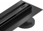 Mexen Flat 360° Slim scurgere liniară rotativă 80 cm, Neagră - 1741080 (1741080)
