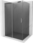 Mexen Omega cabină de duș glisantă 160 x 100 cm, grafit, crom - 825-160-100-01-40 (825-160-100-01-40)