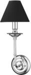 Light Prestige Glamour oldalfali lámpa 1x40 W fekete LP-979/1W