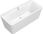 Villeroy & Boch Squaro Edge 12 térben álló kád 180x80 cm négyszögletes fehér UBQ180SQE7PDV-01 (UBQ180SQE7PDV01)
