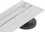 Mexen Flat 360° Slim scurgere liniară rotativă 120 cm, albă - 1241120 (1241120)