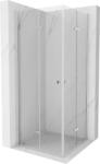 Mexen Lima Duo cabină de duș pliabilă 70 x 70 cm, transparent, Crom - 856-070-070-02-00 (856-070-070-02-00)