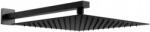 Mexen Slim pălărie de duș 25 x 25 cm cu braț de duș, negru - 79125112-70 (79125112-70)