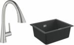 GROHE Készlet konyhai csaptelep Grohe Zedra 32294DC2, gránit mosogató Grohe K700 31654AP0