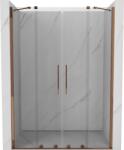 Mexen Velar Duo uși de duș glisante 140 cm, transparent, aur roz - 871-140-000-02-60 (871-140-000-02-60)