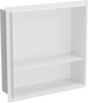 Mexen X-Wall-NR raft încastrat fără flanșă cu raft 30 x 30 cm, alb - 1921303010S (1921303010S)
