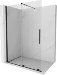 Mexen Velar perete de duș pliabil Walk-in 140 x 200 cm, transparent 8 mm, negru - 871-140-000-03-70 (871-140-000-03-70)