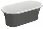 Polimat Amona New térben álló kád 150x75 cm ovális kétszínű 00413 (00413)